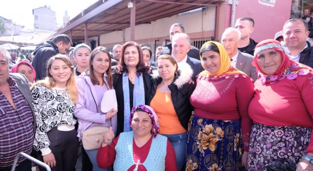 Başkan Çerçioğlu Karacasuda vatandaşlarla buluştu