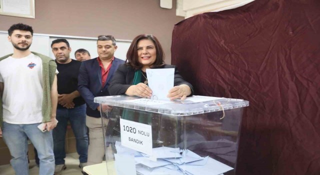Başkan Çerçioğlu, oyunu kullandı