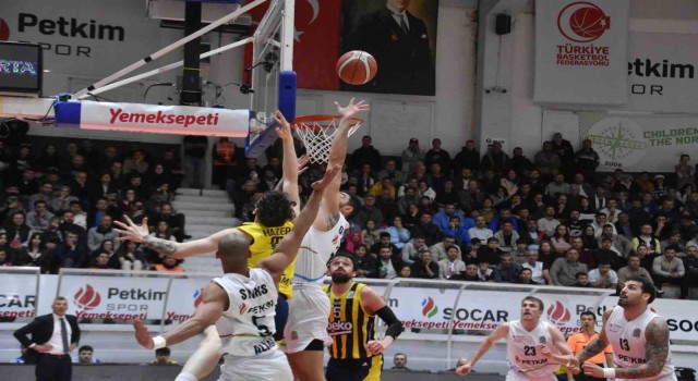 Basketbol Süper Ligi: Aliağa Petkimspor: 59 - Fenerbahçe Beko: 81