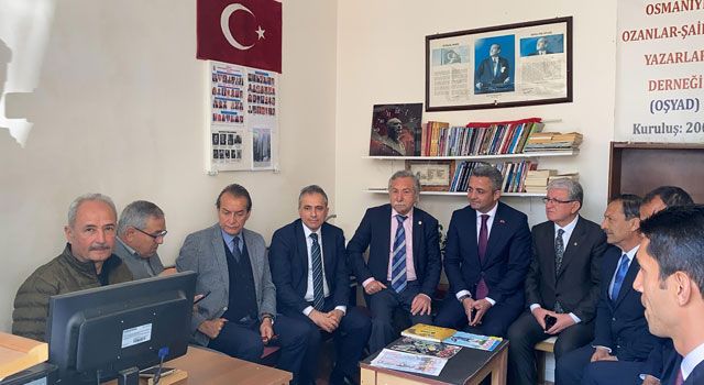 Belediye Başkan Adayı Çenet’ten OŞYAD’a ziyaret