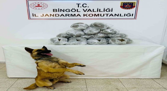 Bingölde 8 kilo uyuşturucu ele geçirildi