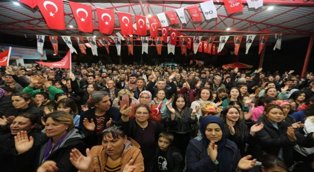 Bozdoğan Belediye Başkan Adayı Özelin ‘3 T formülü vatandaştan tam not aldı