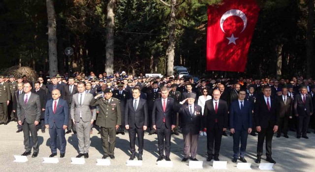 Burdurda, 18 Mart Şehitleri Anma ve Çanakkale Deniz Zaferinin 109. yıl dönümü