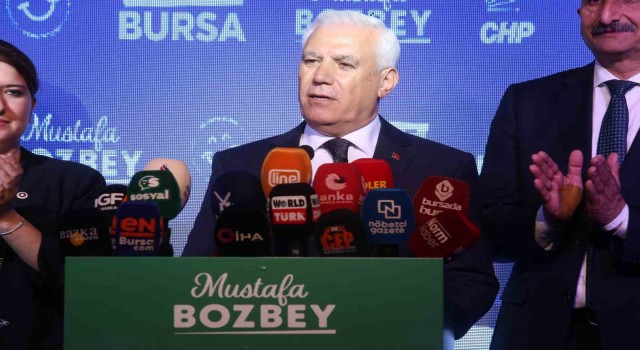 Bursa Büyükşehir Belediye Başkan Adayı Bozbey: Yarın sabahtan itibaren bu kentte herkes mutlu yaşayacak