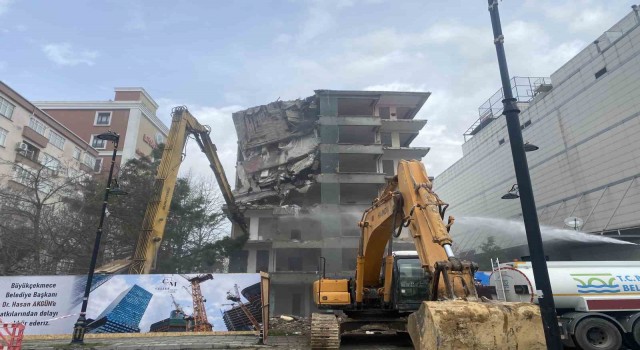 Büyükçekmecede 46 yıllık binada kentsel dönüşüm çalışması
