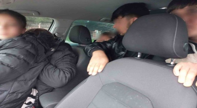 Çanakkalede 9 düzensiz göçmen yakalandı