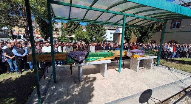 Çankırıdaki kazada hayatını kaybedenler Orduda toprağa verildi