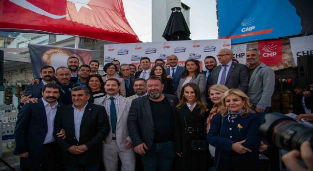 CHP Bodrum yağhane seçim ofisi açıldı