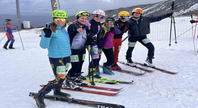 Dağ Kayağı Türkiye Şampiyonası Erganda yapıldı