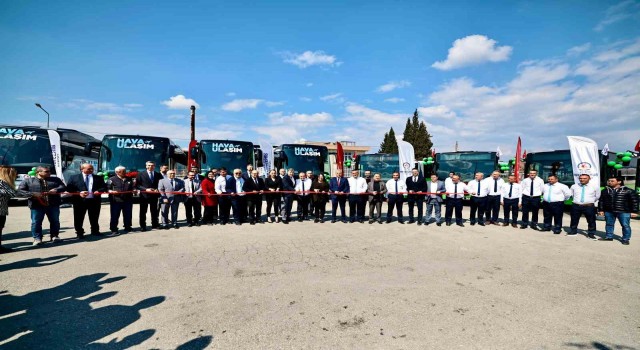 Denizlinib ulaşım filosuna 23 yeni otobüs ile sayı 291e çıktı