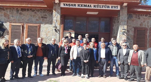 DİSK Başkanı Çerkezoğlu, Yaşar Kemal’in Köyünü ziyaret etti