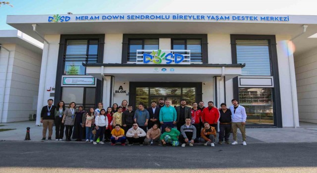 Dosd Meram down sendromlu özel milli judocuları ağırladı