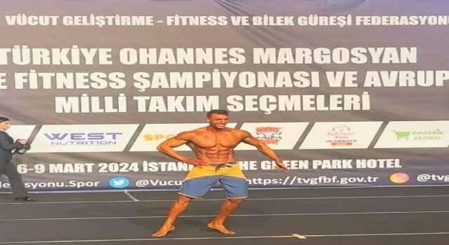 Elazığlı sporcu Erikçi, Türkiye 3.sü oldu