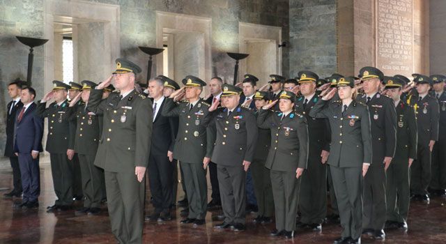 "En Büyük Harbiyeli" Anıtkabir'de Anıldı