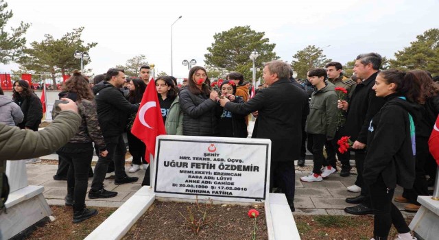 Erzincanda 18 Mart Çanakkale Zaferi ve şehitler anıldı