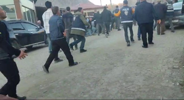 Erzurumda seçim kavgası