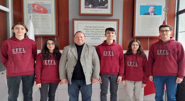 Eskişehir Fatih Fen Lisesi öğrencileri Eskişehiri gururlandırdı