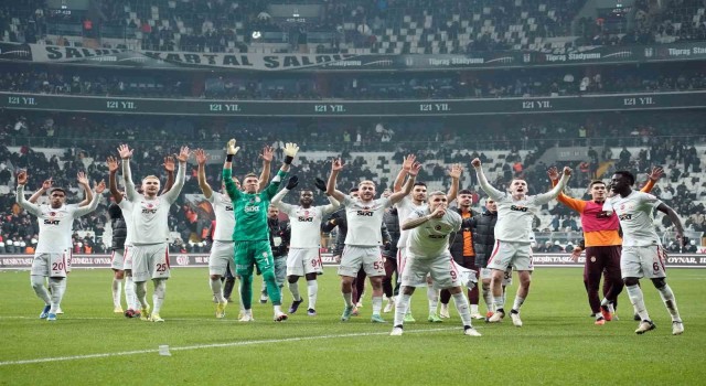 Galatasaray, bu sezon iki derbide de Beşiktaşı mağlup etti