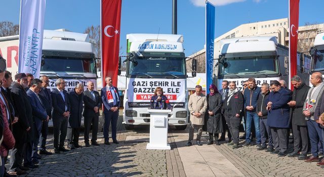 Gaziantep'ten Gazze'ye İnsani Yardım Eli