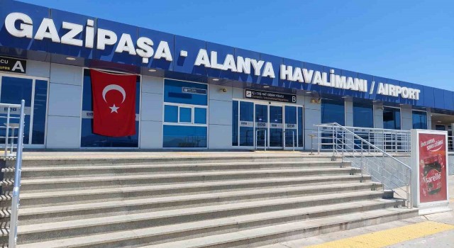 Gazipaşa-Alanya Havalimanını 2 ayda 87 bin 491 yolcu kullandı