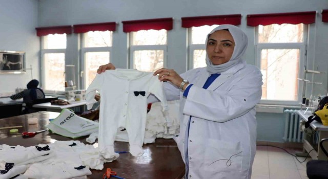 Gazzeli bebeklerin zıbınları Kayserili kadınlardan