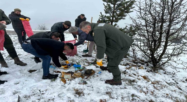 Gümüşhanedeki ormanı kirletenler fotokapanla tespit edilip para cezası verilecek