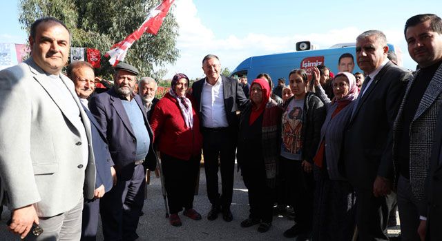 Hatay BB Başkanı Savaş Samandağ'da Büyük İlgi Gördü