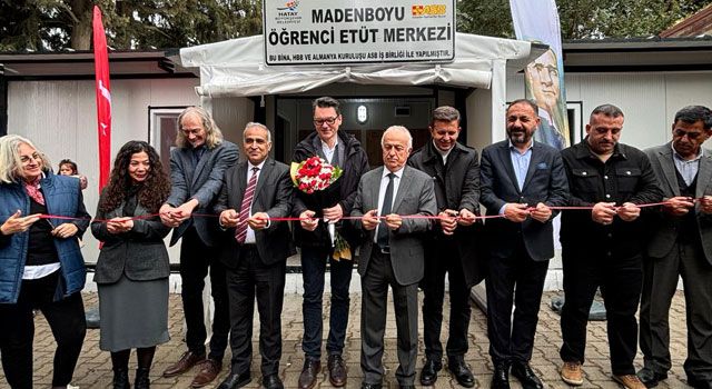 Hatay'da Maden boyu Etüt Merkezi Açıldı
