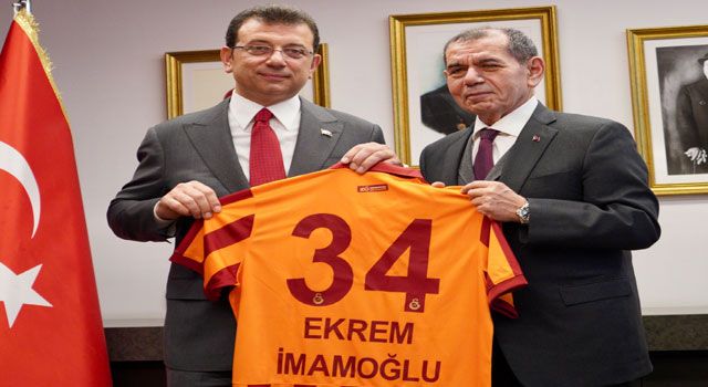 İBB Başkanı İmamoğlu Galatasaray'ı Ziyaret Etti