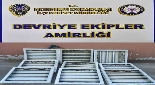 İskenderunda hırsızlık yapan 2 şahıs tutuklandı