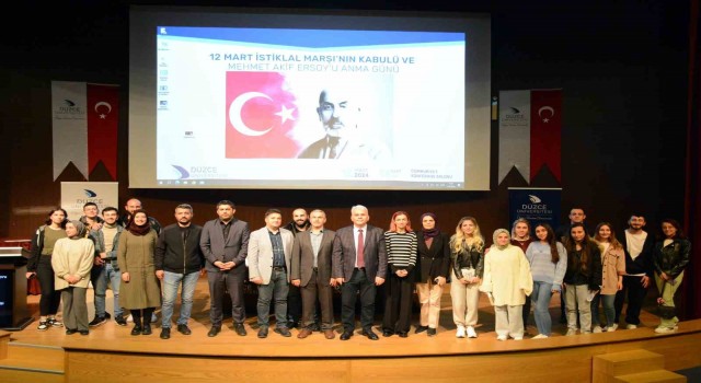 İstiklal Marşının kabulü ve Mehmet Akif Ersoy anıldı