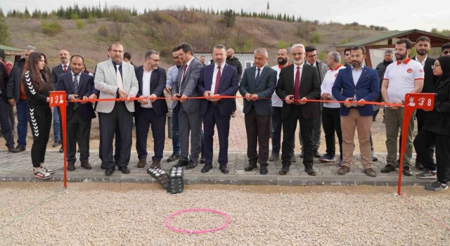 Karabük Üniversitesinde bocce sahası açıldı