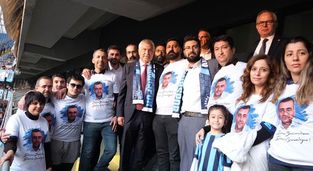 Karalar, Vefat Eden Personelin Ailesiyle Maç İzledi