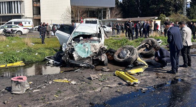 Hatay'ın Dörtyol İlçesinde Katliam Gibi Kaza: 6 Ölü