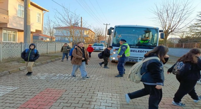 Kırklarelide okul servisi denetimleri sıklaştırıldı