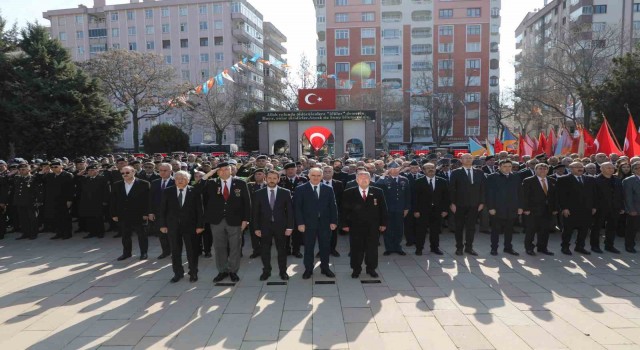 Konyada Çanakkale Zaferinin 109. yıl dönümünde şehitler anıldı