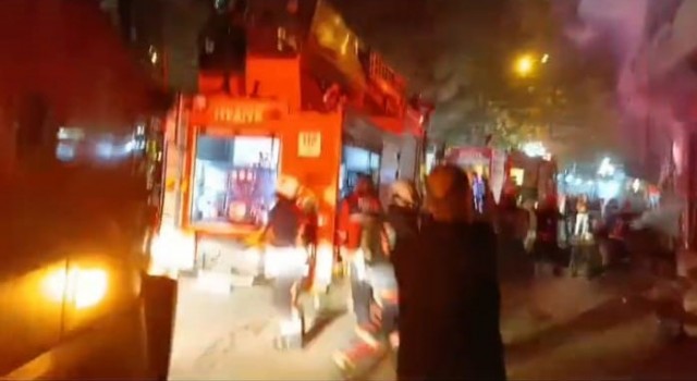 Malatyada iki katlı müstakil evde yangın