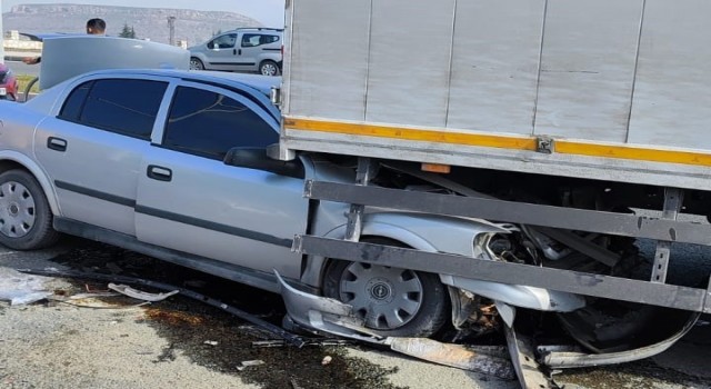 Malatyada zincirleme trafik kazası: 1 yaralı