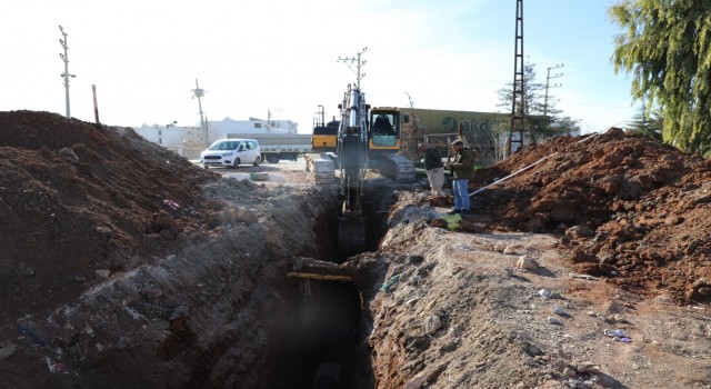 Mardinde altyapı güçlendirme çalışmaları sürüyor