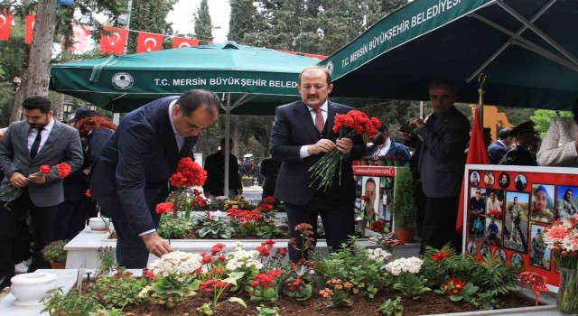 Mersinde Çanakkale Şehitleri törenle anıldı