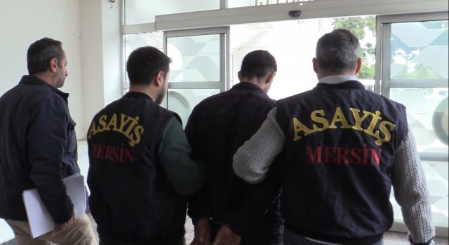 Mersinde hırsız Casper yakalanarak tutuklandı