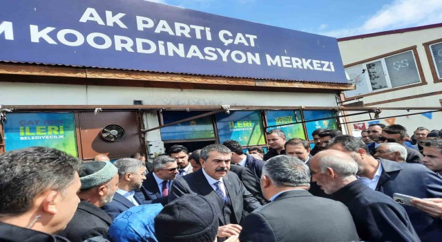 Milli Eğitim Bakanı Tekin, Çatta Cumhur İttifakı için destek istedi