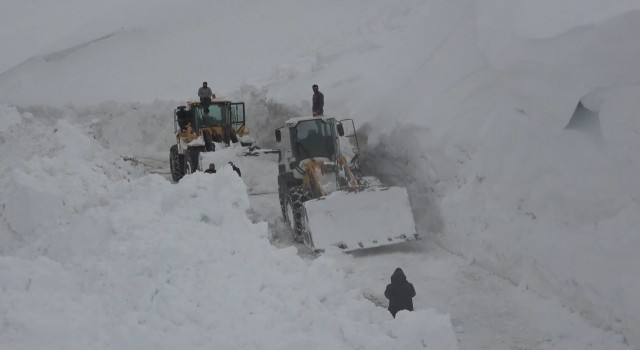 Muşta kar kalınlığı 4 metreye ulaştı