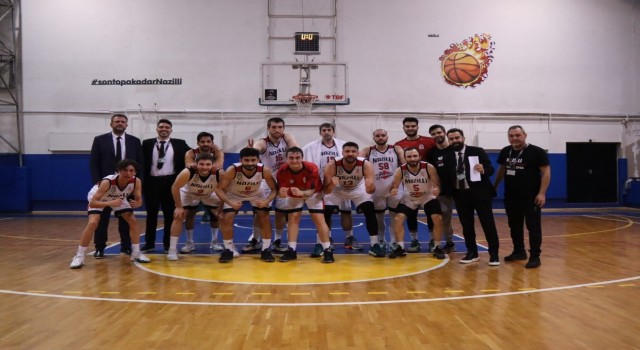 Nazilli Belediyespor Basketbol Takımı grubunu lider tamamladı.
