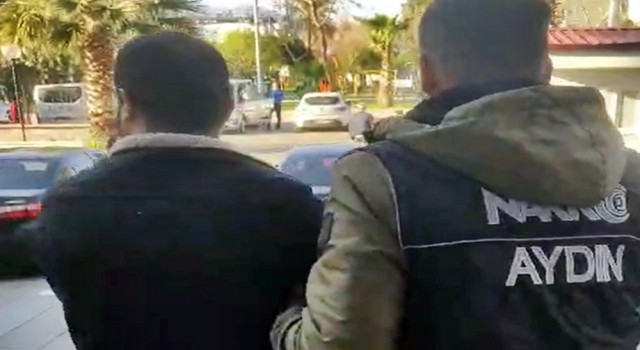 Nazillide uyuşturucu operasyonunda 1 tutuklama