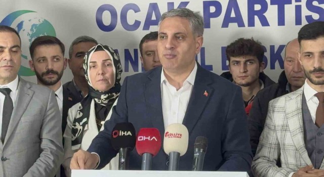 Ocak Partisi Genel Başkanı Canpolat, İstanbulda AK Partiyi destekleyecekleri duyurdu