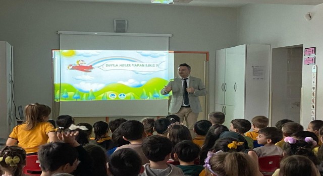 Öğrenciler doğru su kullanımı konusunda bilinçleniyor