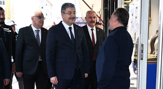 Osmaniye Valisi Esnafları Ziyaret Etti