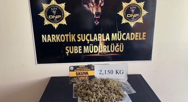 Osmaniye'de 2 Kilo 150 Gram Uyuşturucu Madde Ele Geçirildi