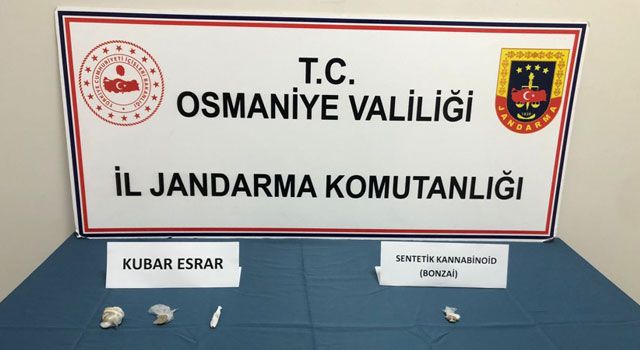 Osmaniye'de Uyuşturucu Operasyonu Yapıldı